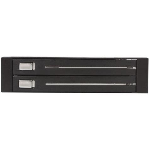 StarTech 2 Drive 2 5in Trayless Hot Swap SATA Mobile Rack Backplane 2 X Total Bay 2 X 2