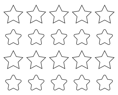 Star Stencil Printable Free