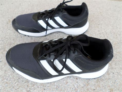 adidas black and white golf shoes. Men's 10 (eur 44) - Gem