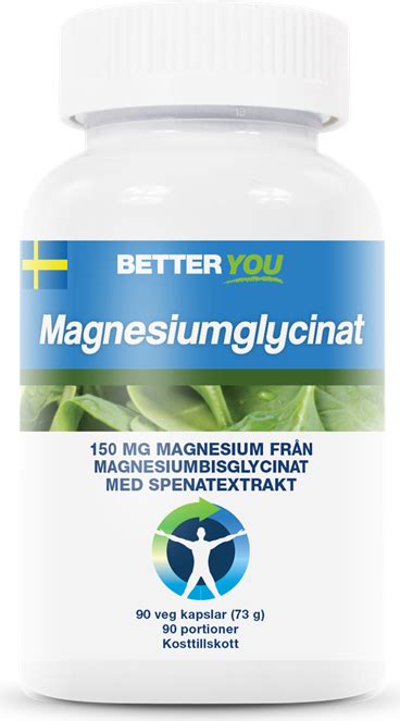 Better You Magnesiumglycinat Stk Se Priser Nu