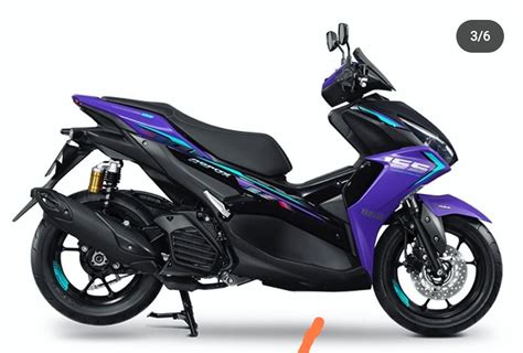 Yamaha Releases New Aerox 155 2023 In Deep Purple By Agung Wawan