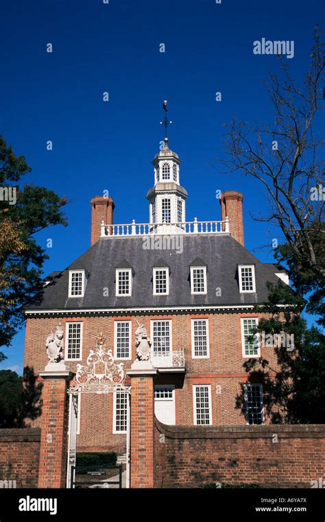 Governor S Palace Georgian Architecture In Colonial Williamsburg