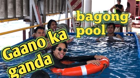 Gaano Ka Ganda Ang Bagong Bili Na Swimming Pool Youtube