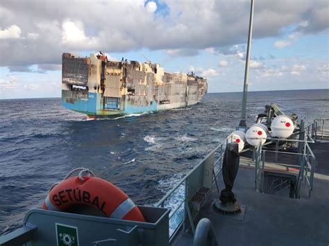 Car Carrier ‘Felicity Ace’ Sinks After Burning For Days [Photos ...