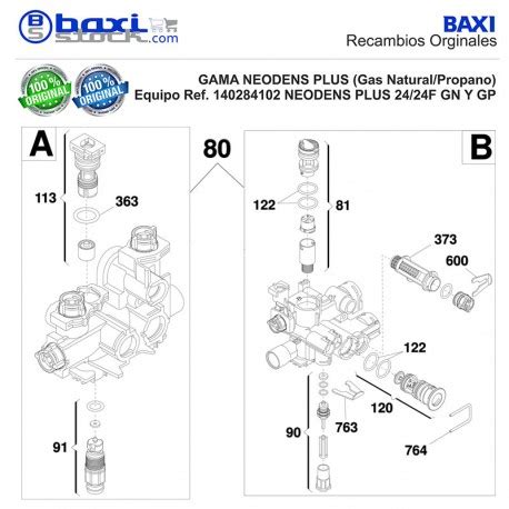 Recambio Original Baxi Roca Limitador Caudal L Neodens Plus