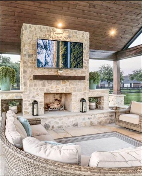 Outdoor fireplace ideas inviting and relaxing backyard designs – Artofit