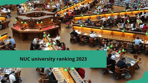 NUC University Ranking 2023: Top University in Nigeria