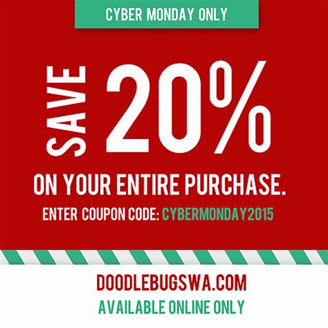 Doodlebugs: Cyber Monday Coupon Code