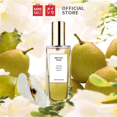 Jual Parfum Miniso British Pear Wild Strawberry Best Seller Kemasan