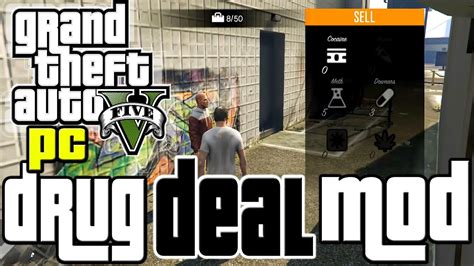 GTA 5 PC Mods DRUG DEALING MOD Trafficking Drugs In GTA V YouTube