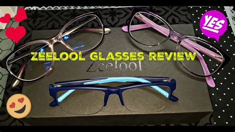 Zeelool Eye Glasses Review Youtube