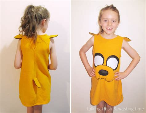 How to make a Jake Adventure Time PJ Dress | SEWING DIY | Now thats Peachy