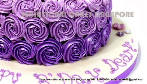 The Sensational Cakes Perfect Art Of Rosette Swirls Rainbow Cake