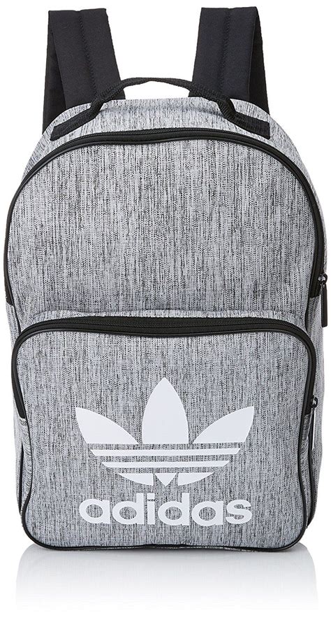 Adidas Unisex Bp Class Casual Bag Greyblack And White Uk