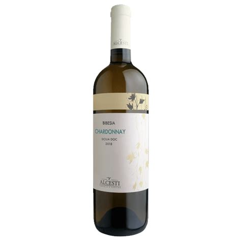 Белое вино Alcesti Bibesia Chardonnay Sicilia IGT 2020 / Алчести ...