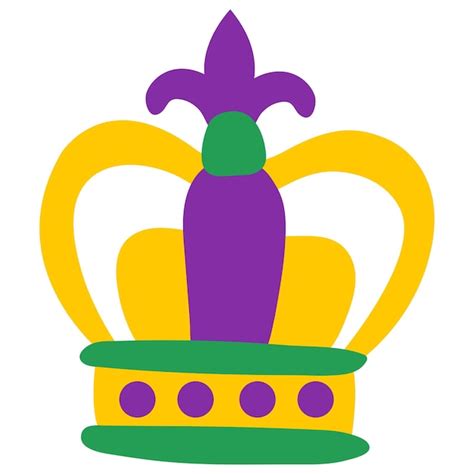 Premium Vector Mardi Gras Carnival Design Element Flat Style Kings