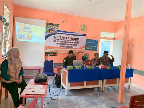 Pulau Tayan Utara Masuk Program Desa Cerdas Pontianak Post