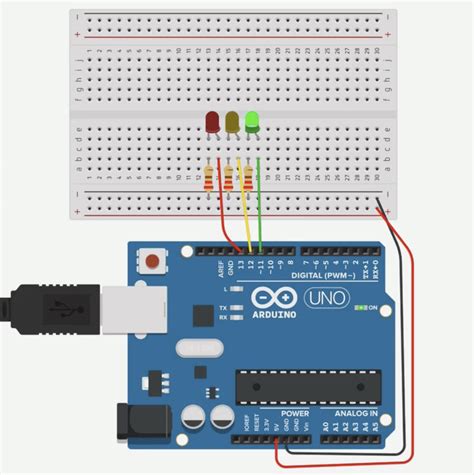 Multiple Leds And Breadboards 5 Steps Instructables