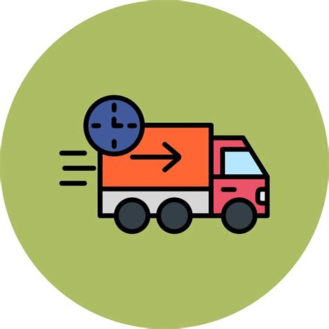 Fast Delivery Vector Icon Vector Art At Vecteezy