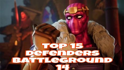 Top 15 Defenders For Battleground 14 Defender Tactics Mcoc 2023 Youtube