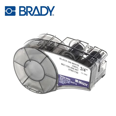 Brady Cinta de Vinilo para Exteriores 3/4″ M21-750-595-WT - Quanta Sistemas
