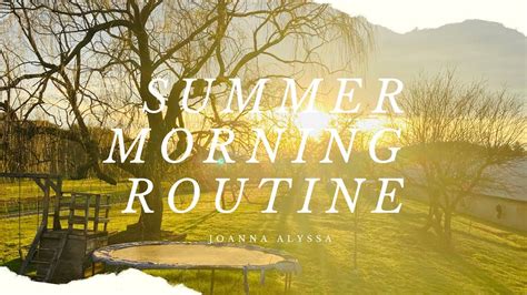 My Productive Summer Morning Routine ☀️ Youtube