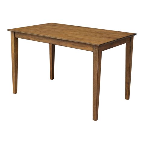 Parawood 30 X 48 Rectangular Table Unfinished Furniture Of Wilmington