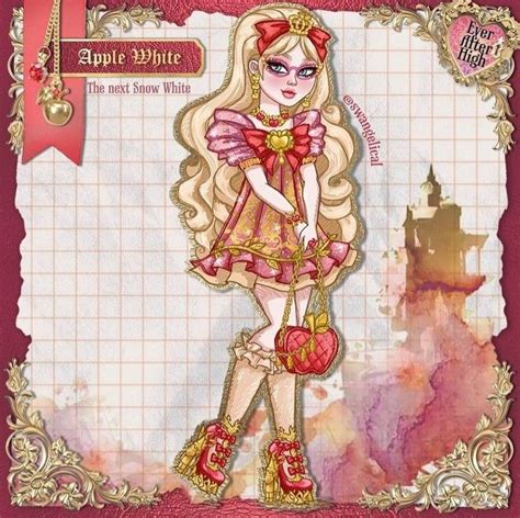 Ashlynn Ella Cerise Hood Regal Academy Ever After Dolls Apple White