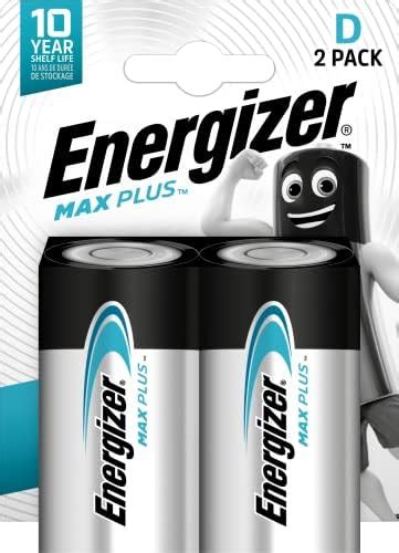 Energizer Pilas Alkaline Max Plus Enr D Lr E Bp Br Caja Pile