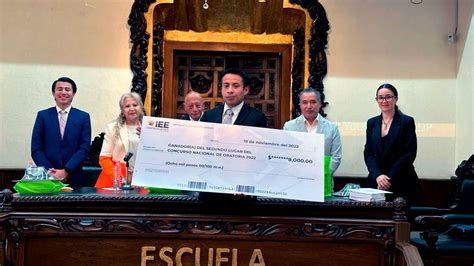 Designan A Primeros Lugares Del Concurso Nacional De Oratoria ‘dr Belisario Domínguez Palencia