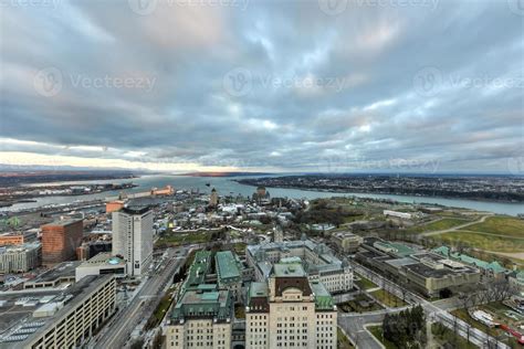 Quebec City Skyline 15907290 Stock Photo at Vecteezy