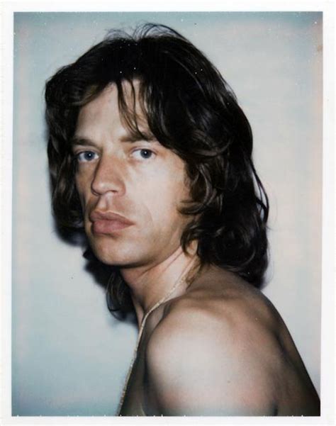 History, in Print. — Mick Jagger, 1975. Photo by Andy Warhol