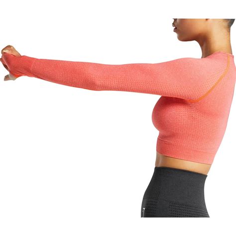 Gymshark Vital Seamless 2 0 Crop Long Sleeve Womens Training Top Pin