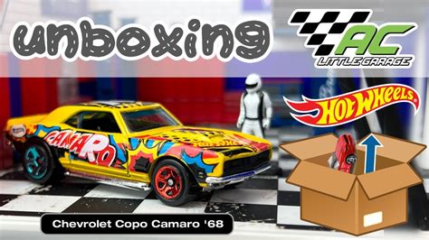 Unboxing Chevrolet Copo Camaro 1968 Hot Wheels 1 64ème Lot C 2023 YouTube