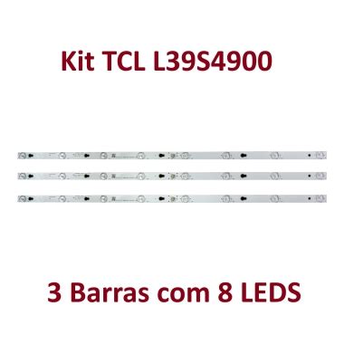 S Tudo Kit Barramento De Led Tv Tcl Toshiba L S Fs