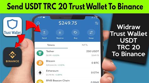 How To Withdrawal Usdt Trc From Trust Wallet To Binance How To