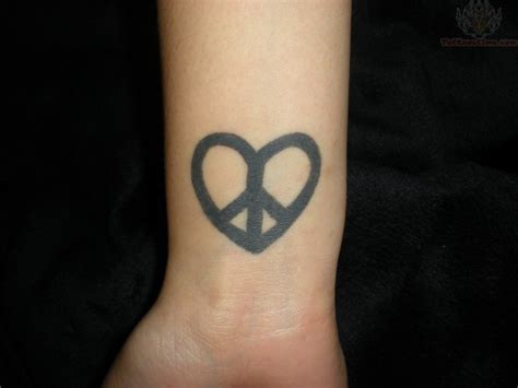 Attractive Peace Wrist Tattoos Wrist Tattoo Pictures