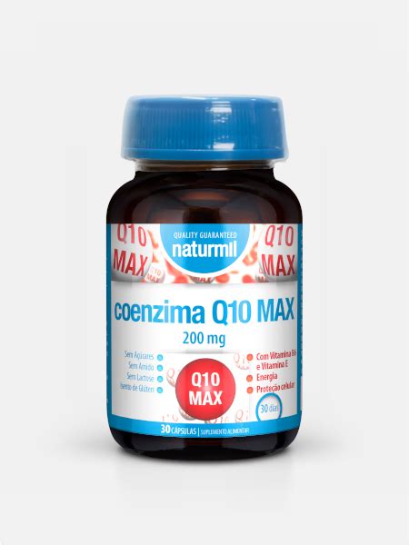 Coenzima Q10 MAX 200 mg 30 cápsulas Naturmil