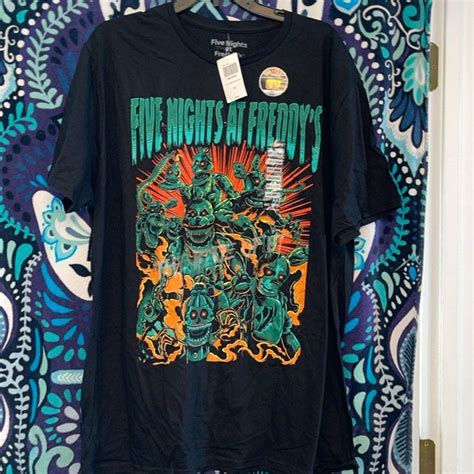 Shirts Nwt Five Nights At Freddys Hot Topic Tshirt X Poshmark