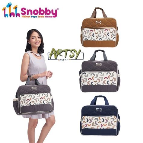 Jual Snobby Tas Bayi Besar Sedang Kecil Artsy Series Saku Print