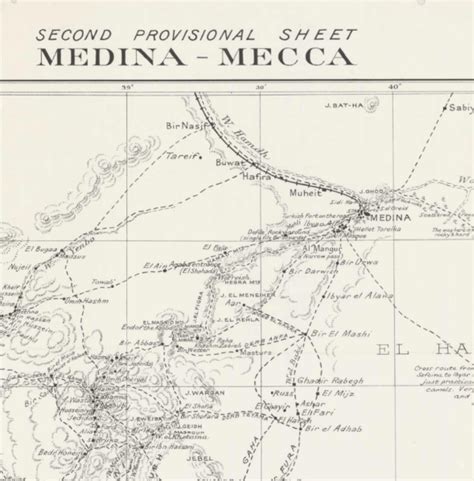 Medina-Mecca 1916 - Kharita