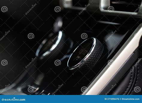 Modern car interior. stock photo. Image of dash, vehicle - 271896476