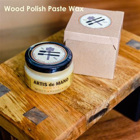 Wood Polish Paste Wax With Beeswax And Carnauba Wax 120ml Lazada Ph