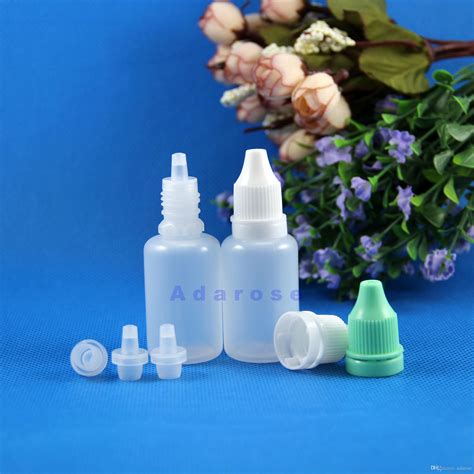 Wholesale 30 ML High Quality LDPE Plastic Dropper Bottles With Tamper