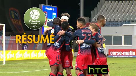 Gazélec FC Ajaccio AJ Auxerre 2 0 Résumé GFCA AJA 2016 17