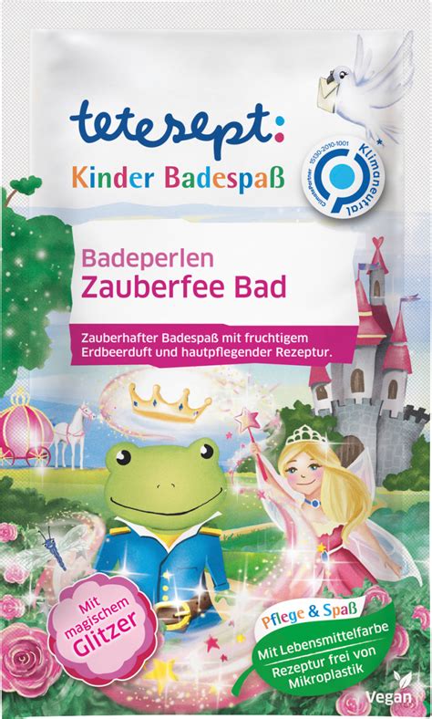 Tetesept Kinder Badezusatz Badeperlen Zauberfee Bad 60 G Dauerhaft