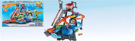 Best Buy Hot Wheels City Ultimate Gator Car Wash Play Set FTB
