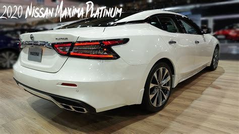 2020 Nissan Maxima Platinum Exterior And Interior Walkaround YouTube