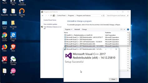 Uninstall Microsoft Visual C Redistributable 2017 2013 2010 2008 2005 In Windows 10 2023