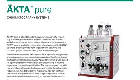 Äkta Pure™ Protein Purification System Cytiva